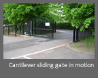 Automatic, Electric Sliding Cantilever Gate